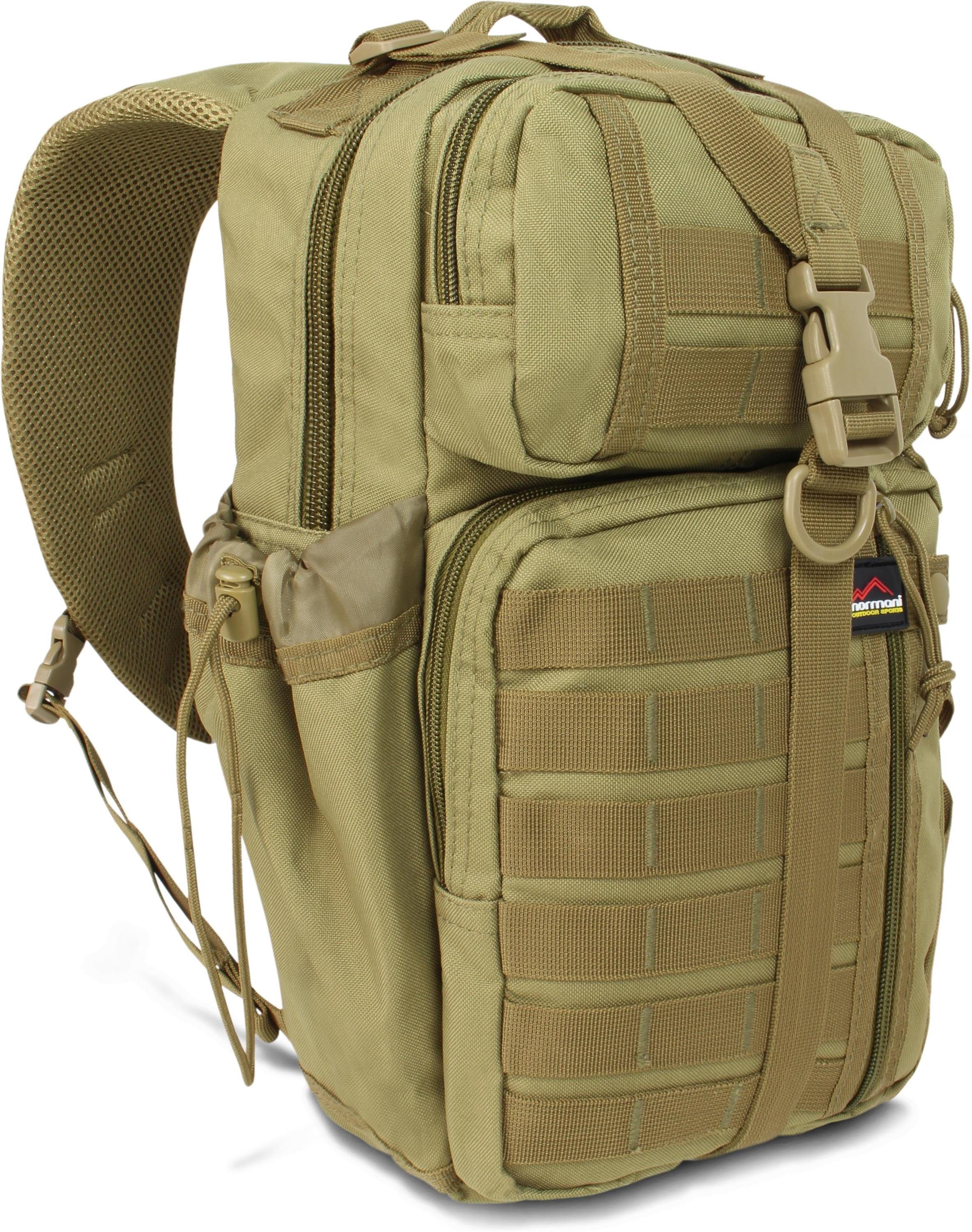 normani Daypack Schultertasche Airborne, Tagesrucksack Cityurucksack Tactical Rucksack Daypack