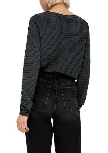 QS Strickpullover mit Strukturmuster günstig online kaufen