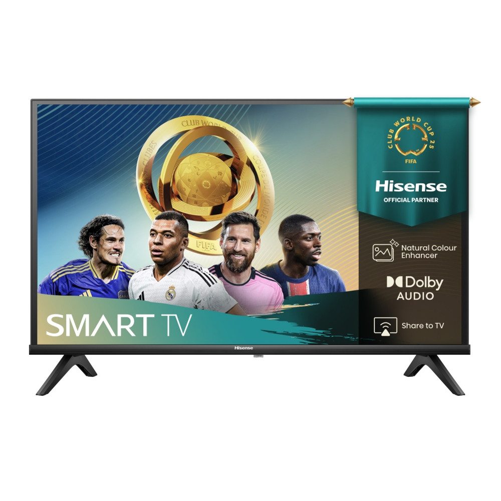 Hisense 20016099 LED-Fernseher (40 Zoll, Full HD, integriert, Smart TV Funktion integriert)