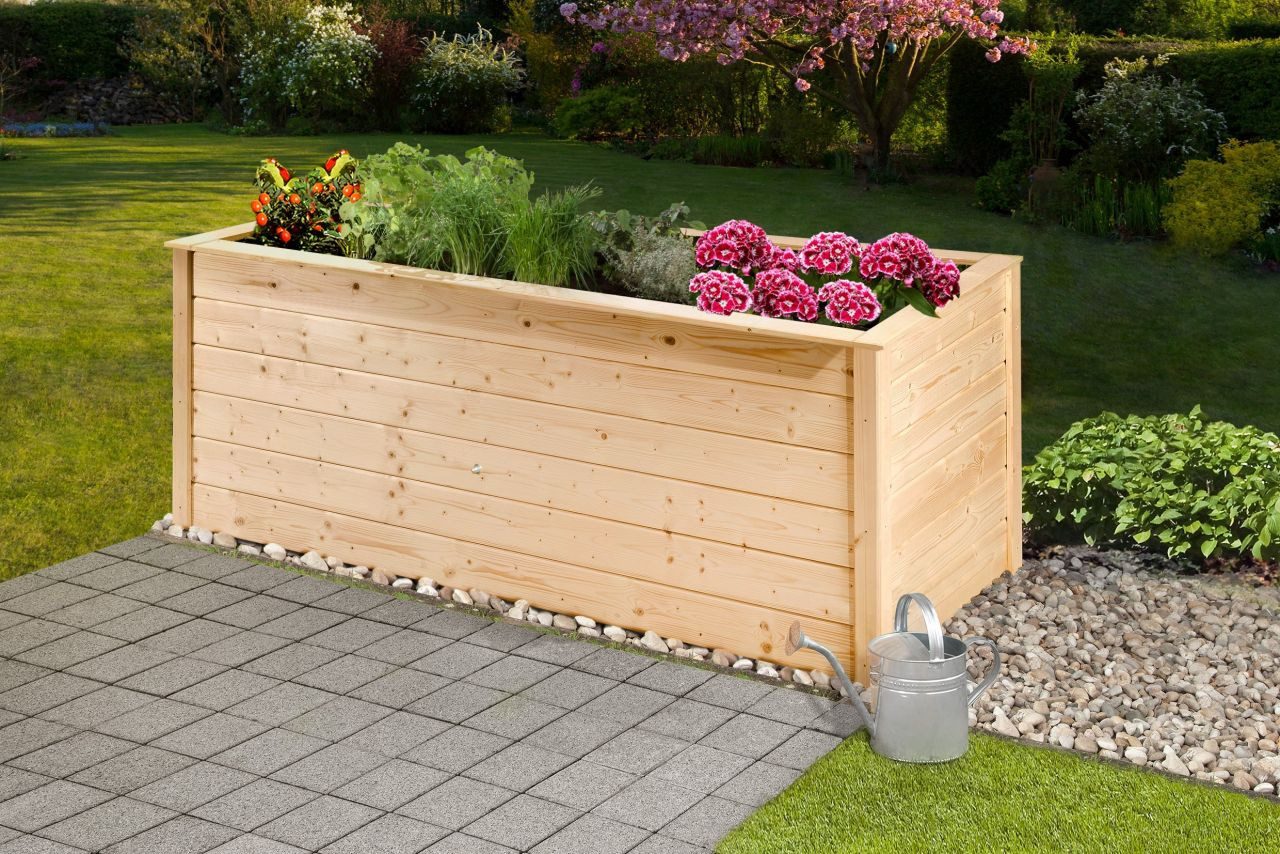 weka Hochbeet Weka Hochbeet 2.0 200 x 75 x 72 cm natur mit