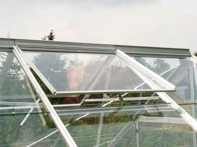 Vitavia Dachfenster, ohne Verglasung, blank-eloxiert