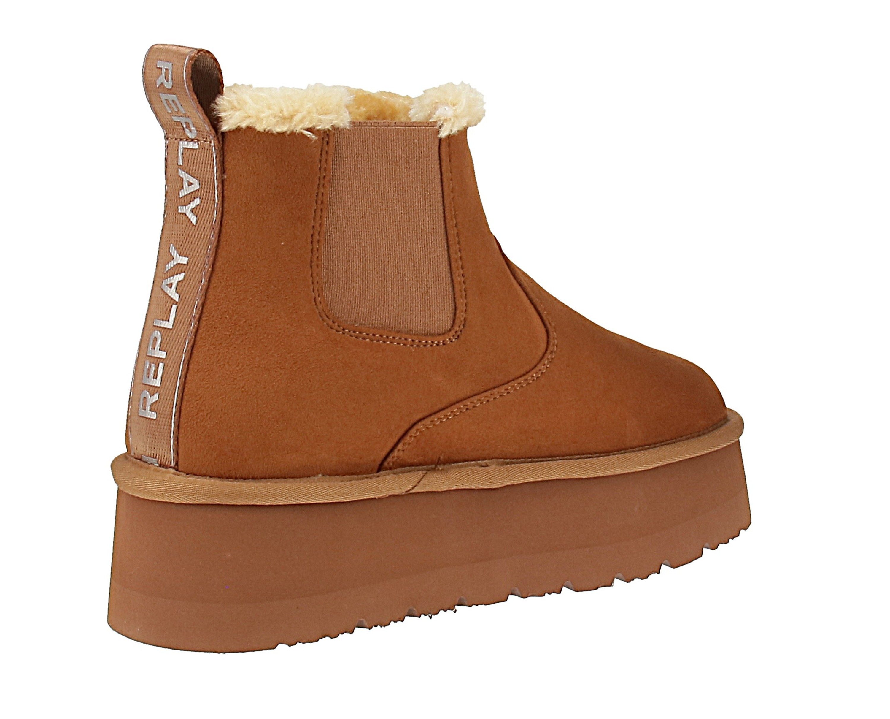 Replay Replay Chic Chelsea GWF5A C0014T - Damen Chelsea Boots - 012-Brown Stiefel