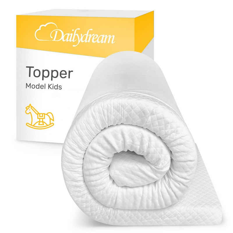 Topper Viscoelastische Baby Matratzenauflage mit Memory Foam Effekt, Dailydream, 5 cm hoch