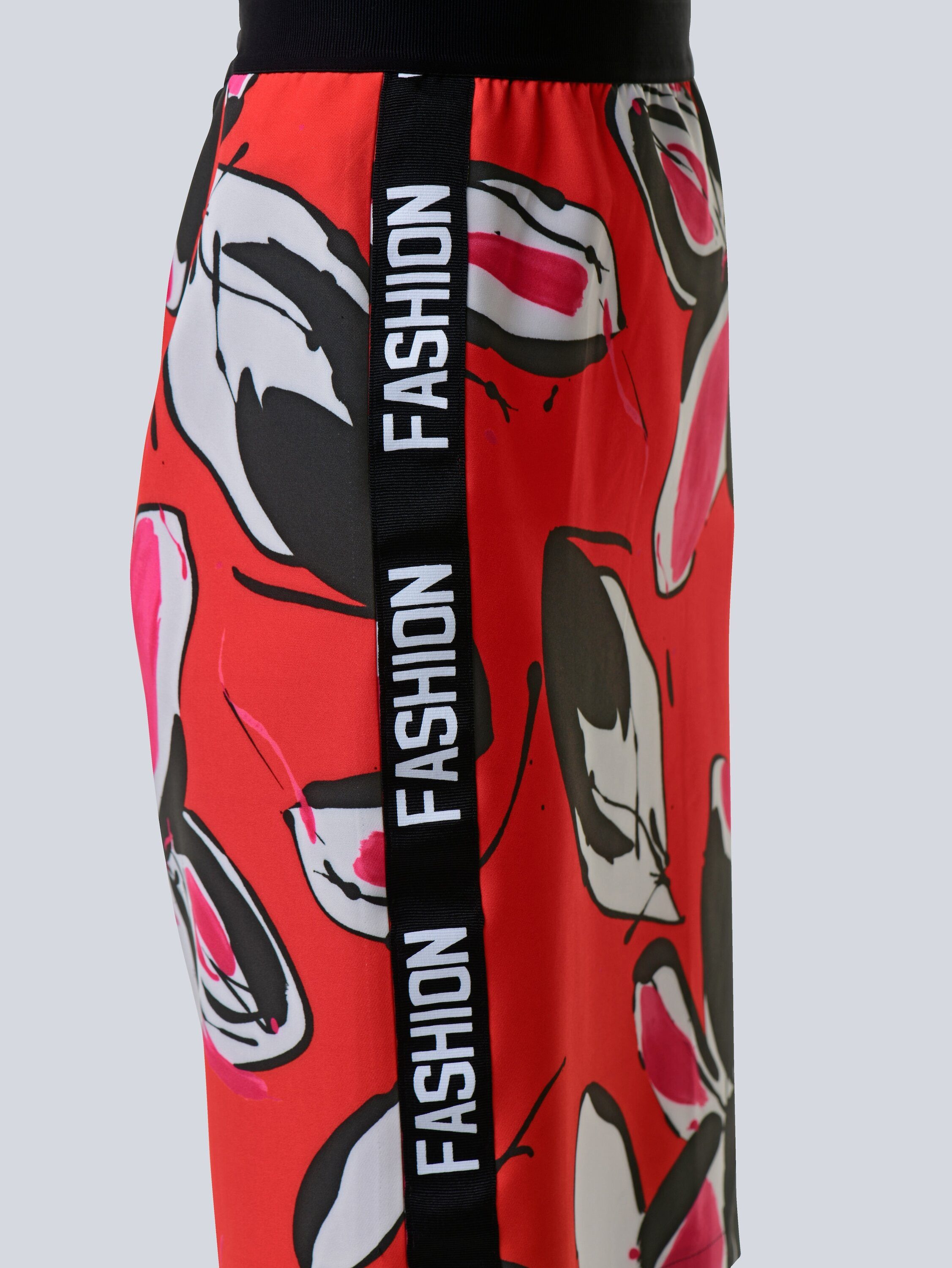 Alba Moda Midirock Rock mit floralem Dessin