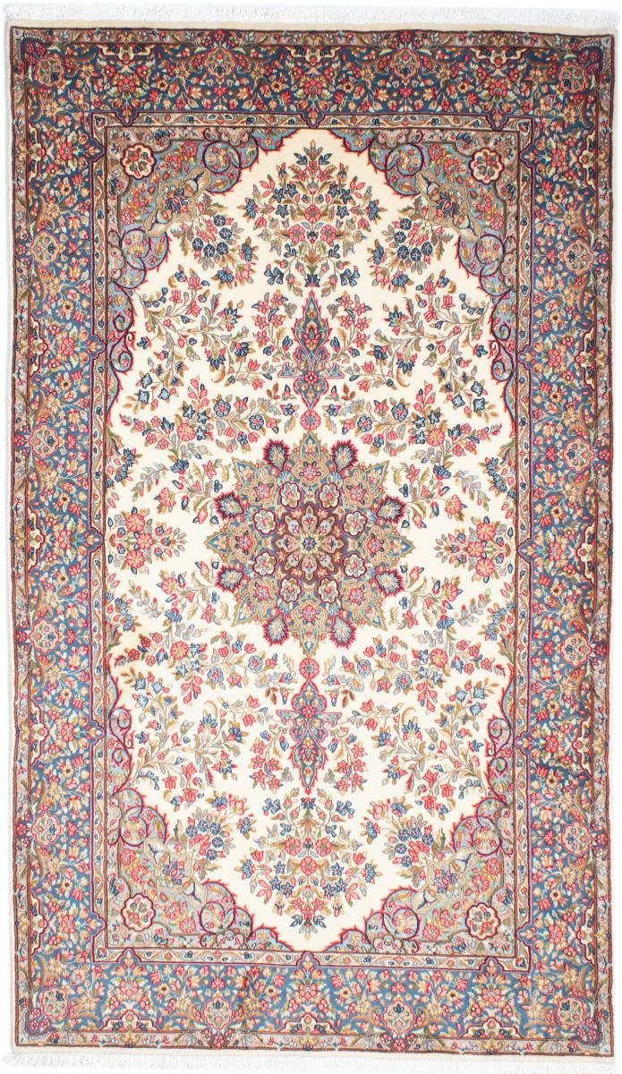 Orientteppich Kerman Rafsanjan 147x258 Handgeknüpfter Orientteppich / Perserteppich, Nain Trading, rechteckig, Höhe: 12 mm