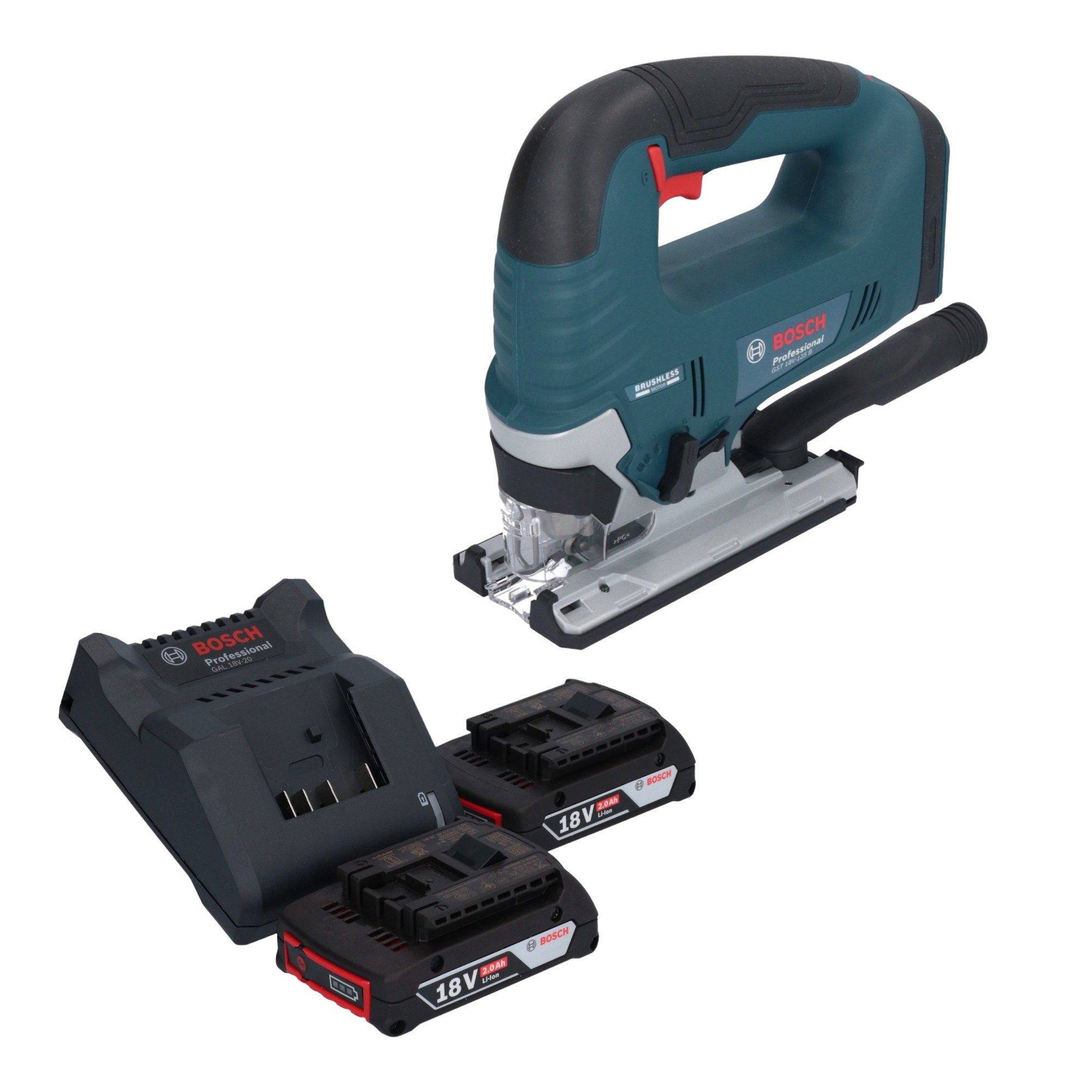 Bosch Professional Akku-Stichsäge Bosch GST 18V-125 B Professional Akku Stichsäge 18 V 125 mm Brushless