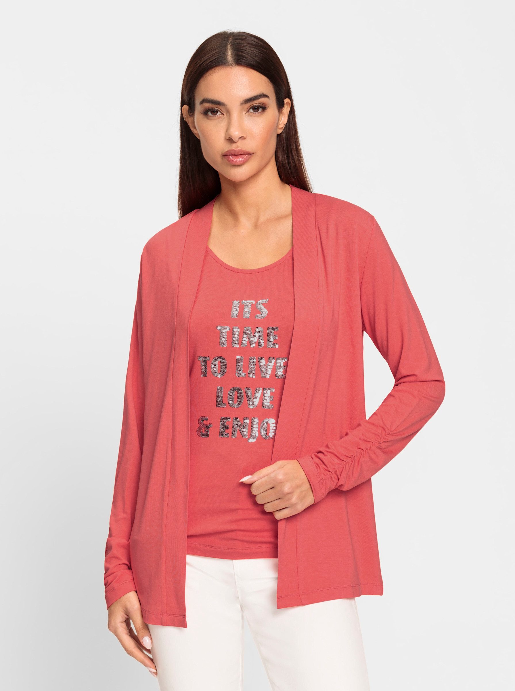 heine Shirtjacke Twin-Set . günstig online kaufen