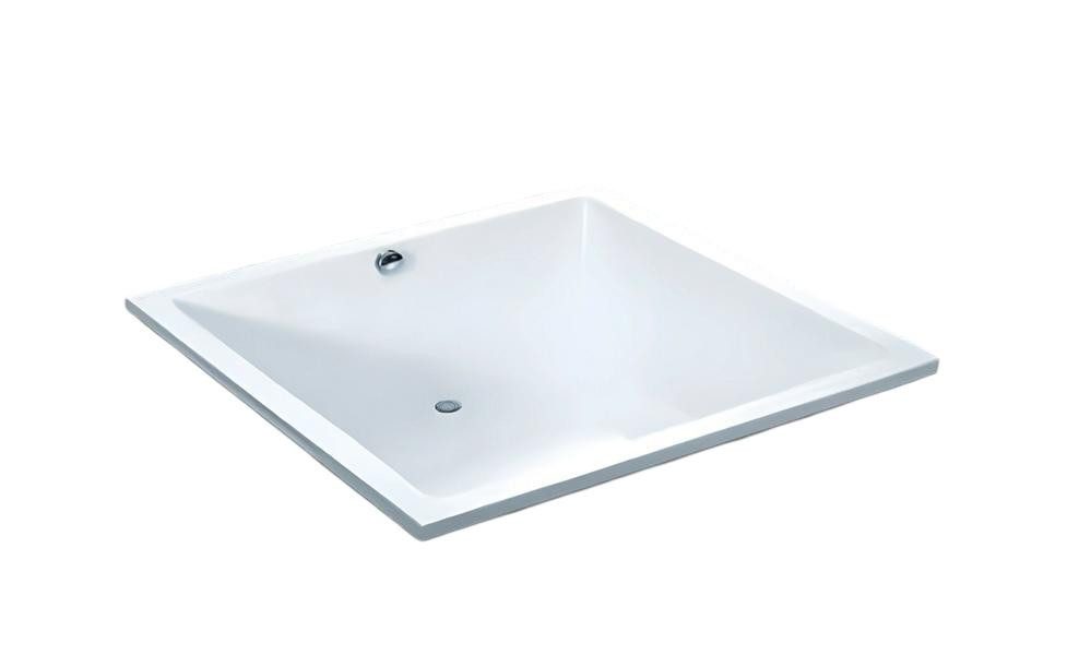 JVmoebel Badewanne Luxus Einbauwanne 150x150 cm Weiß - Acryl Wellnessbadewanne, Made in Europe