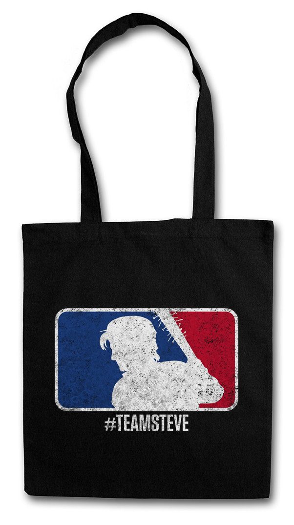 Beuteltasche Team Steve Stofftasche Stranger Logo Mannschaft Things 80s Eighties
