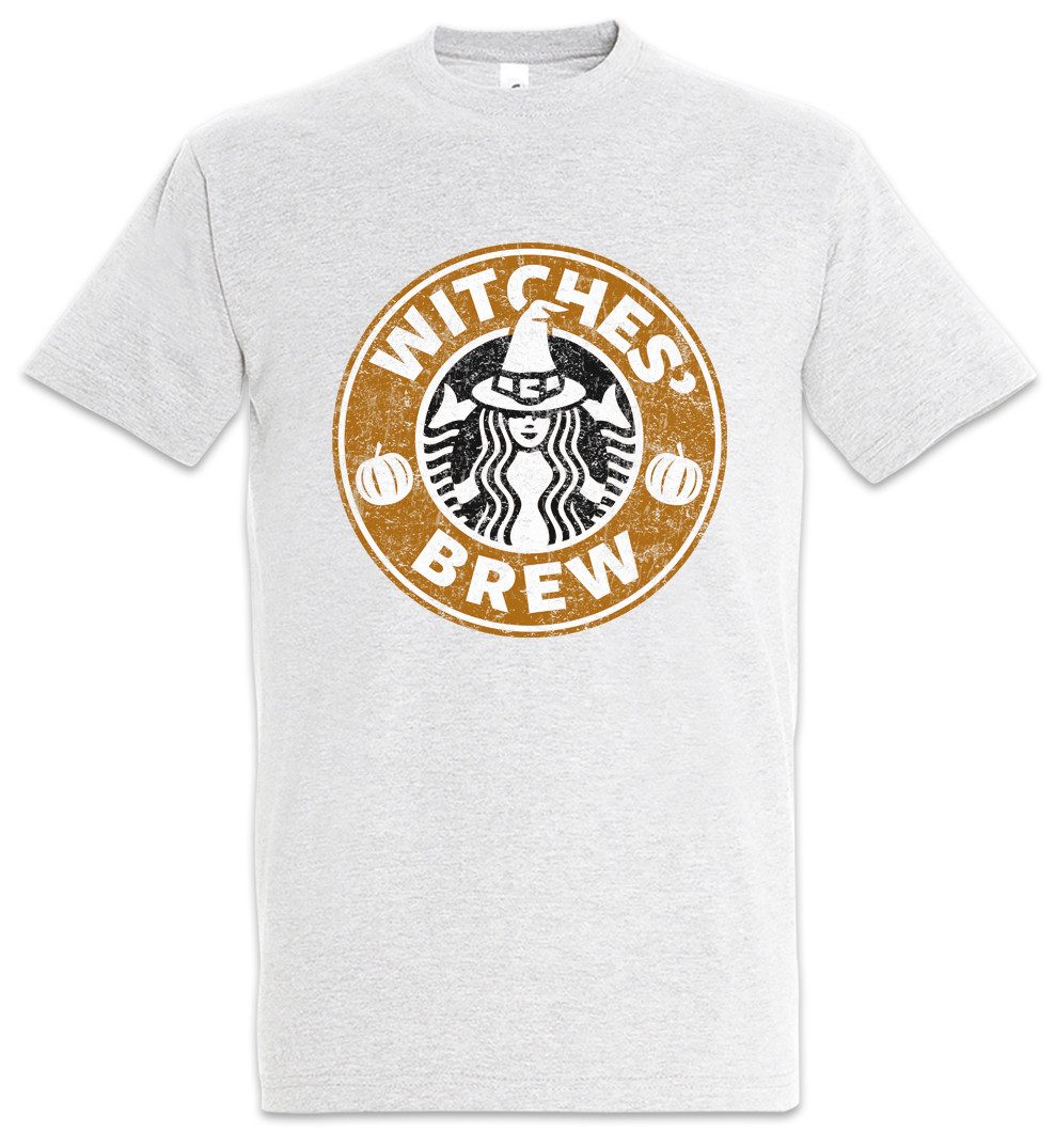 Print-Shirt Witches' Brew Herren T-Shirt Kaffee Caffeine Koffein Hexe Halloween