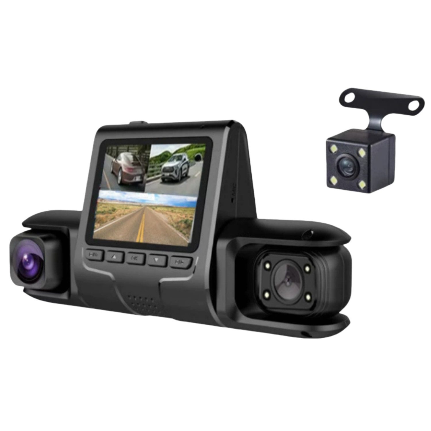 CkeyiN AG01 4K HDR Dashcam Auto Dashcam (mit 32GB Speicherkarte)