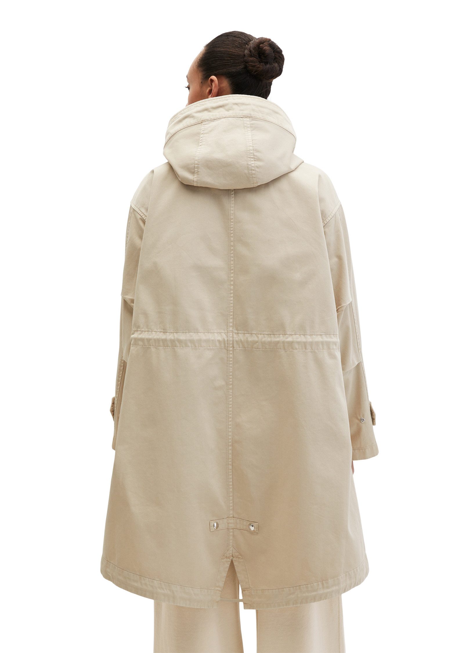 Marc O'Polo Kurzmantel aus Organic Cotton-Twill