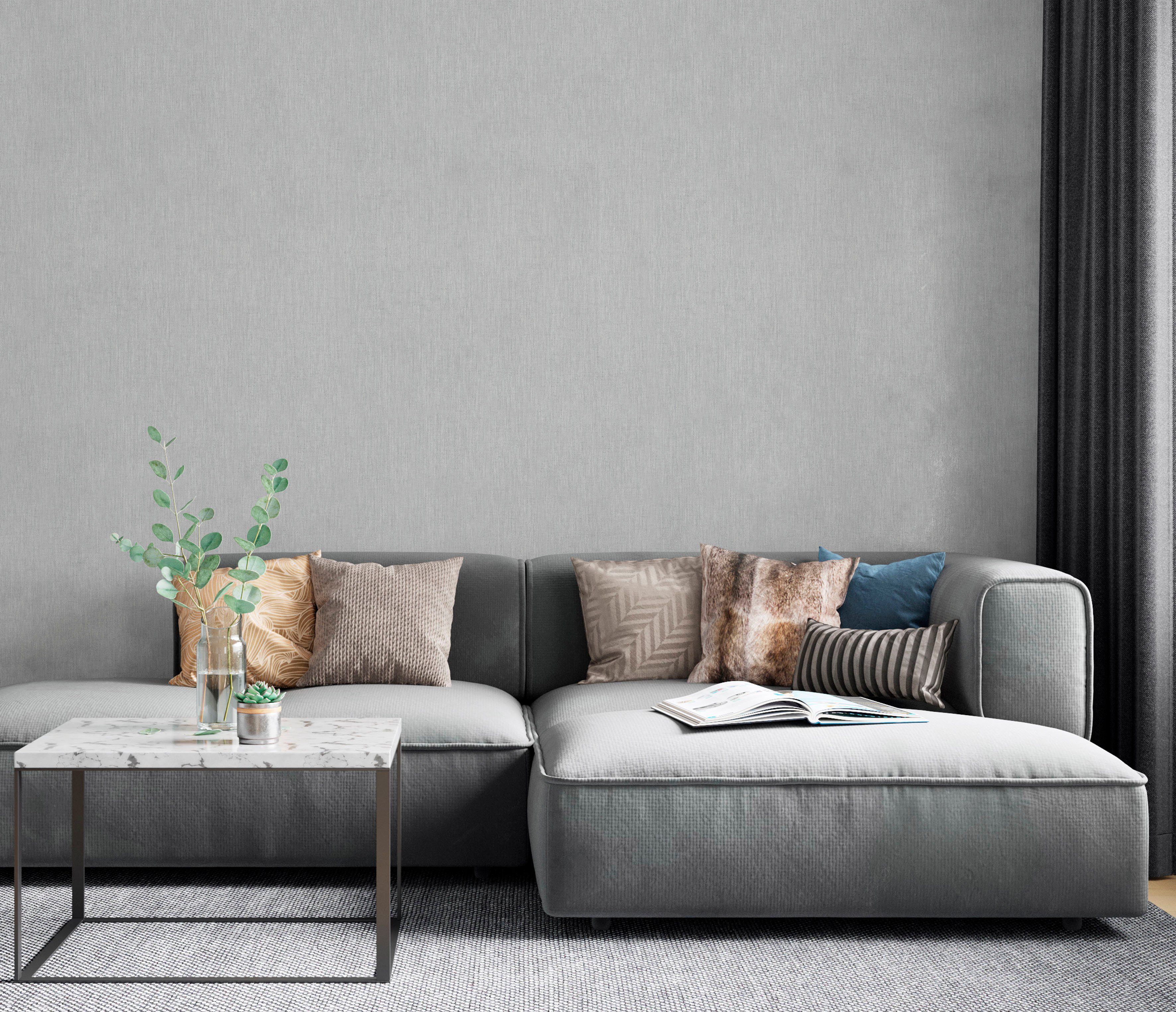 Marburg Vliestapete Finesse, geprägt, matt, moderne Tapete für Wohnzimmer Schlafzimmer Küche – Bild 5 von 5