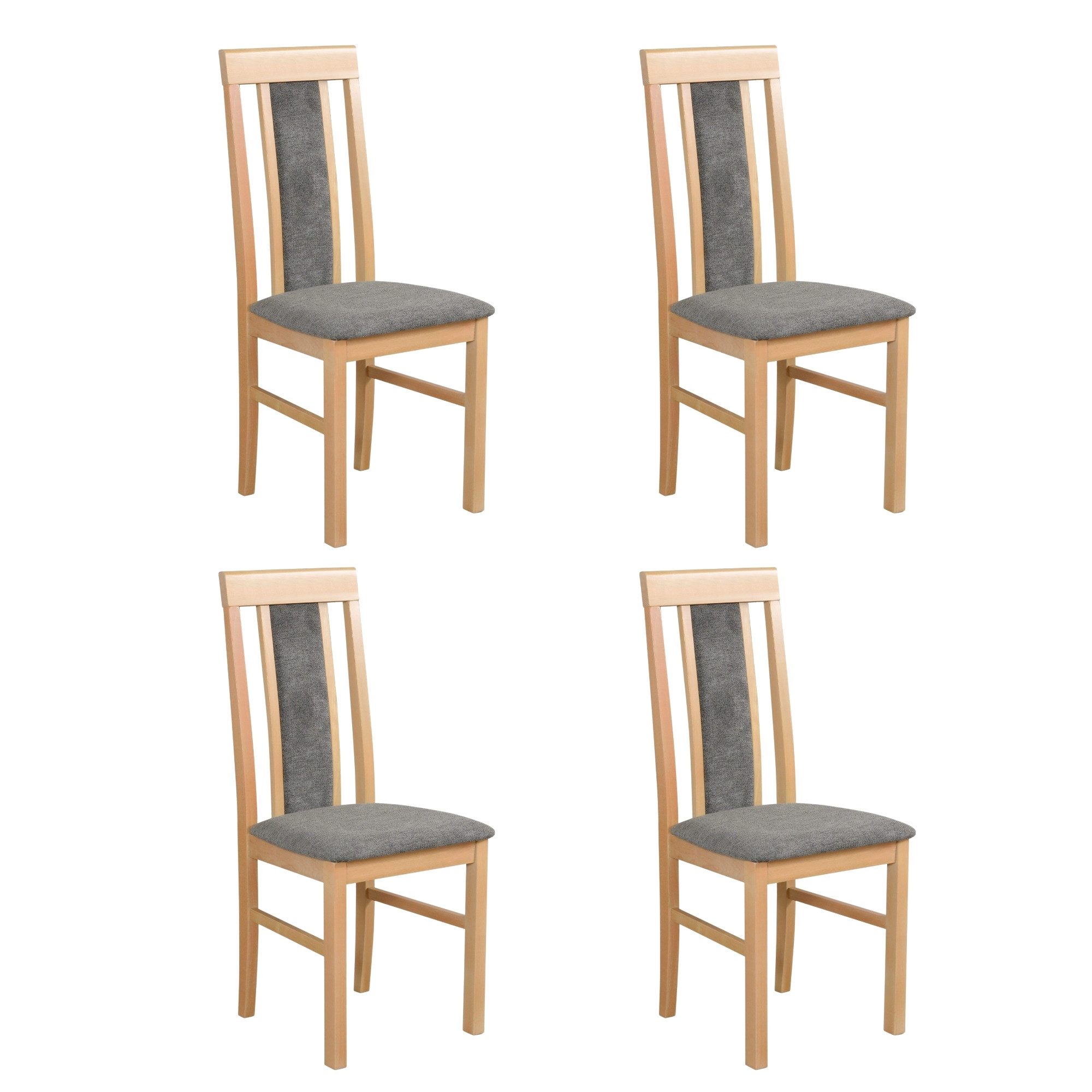 MOEBLO Stuhl ELIONA 2 (Eleganter Massivholz-Stuh günstig online kaufen