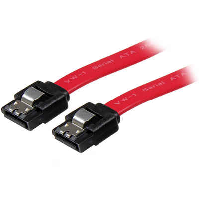 Startech.com STARTECH.COM 45 cm einrastendes SATA-Kabel - S-ATA Anschlusskabel - Bu Netzwerk-Adapter