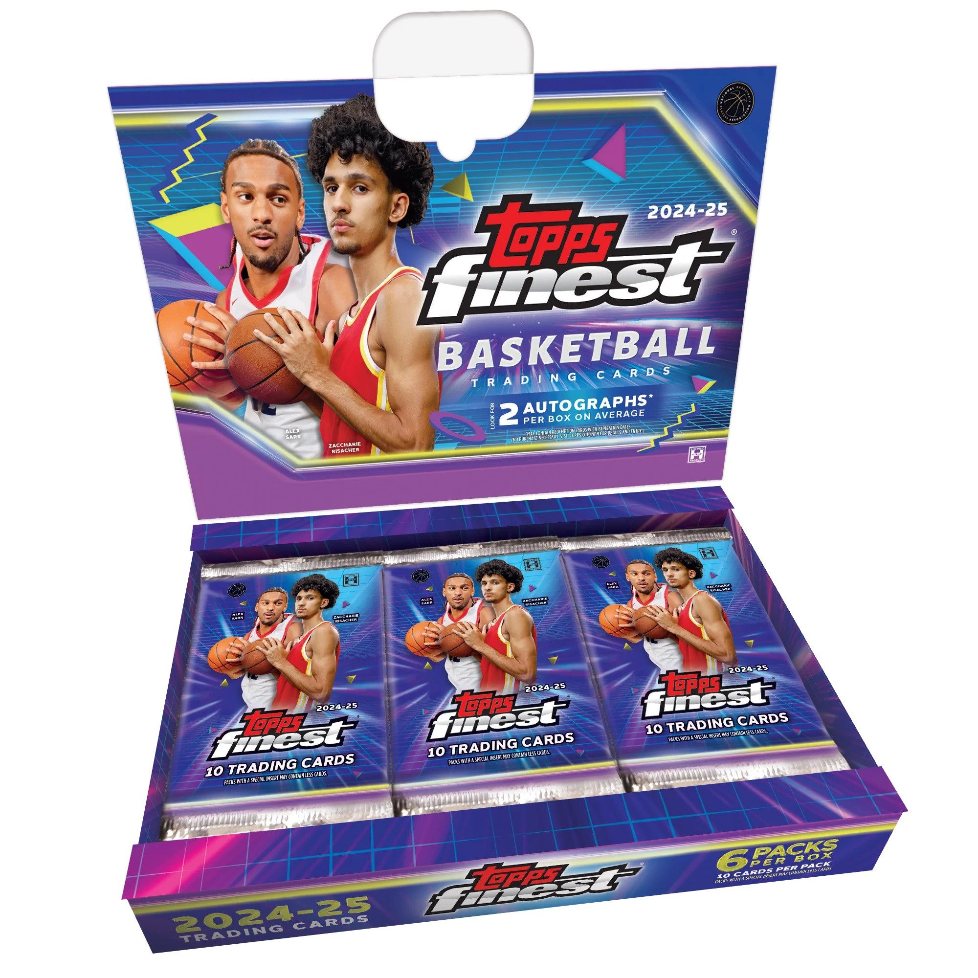 Topps Sammelkarte Topps 2024-25 Finest Basketball Hobby Box