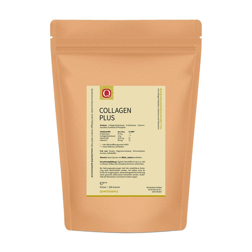 Quintessence Collagen Plus- glutenfreies Pulver, 350 g
