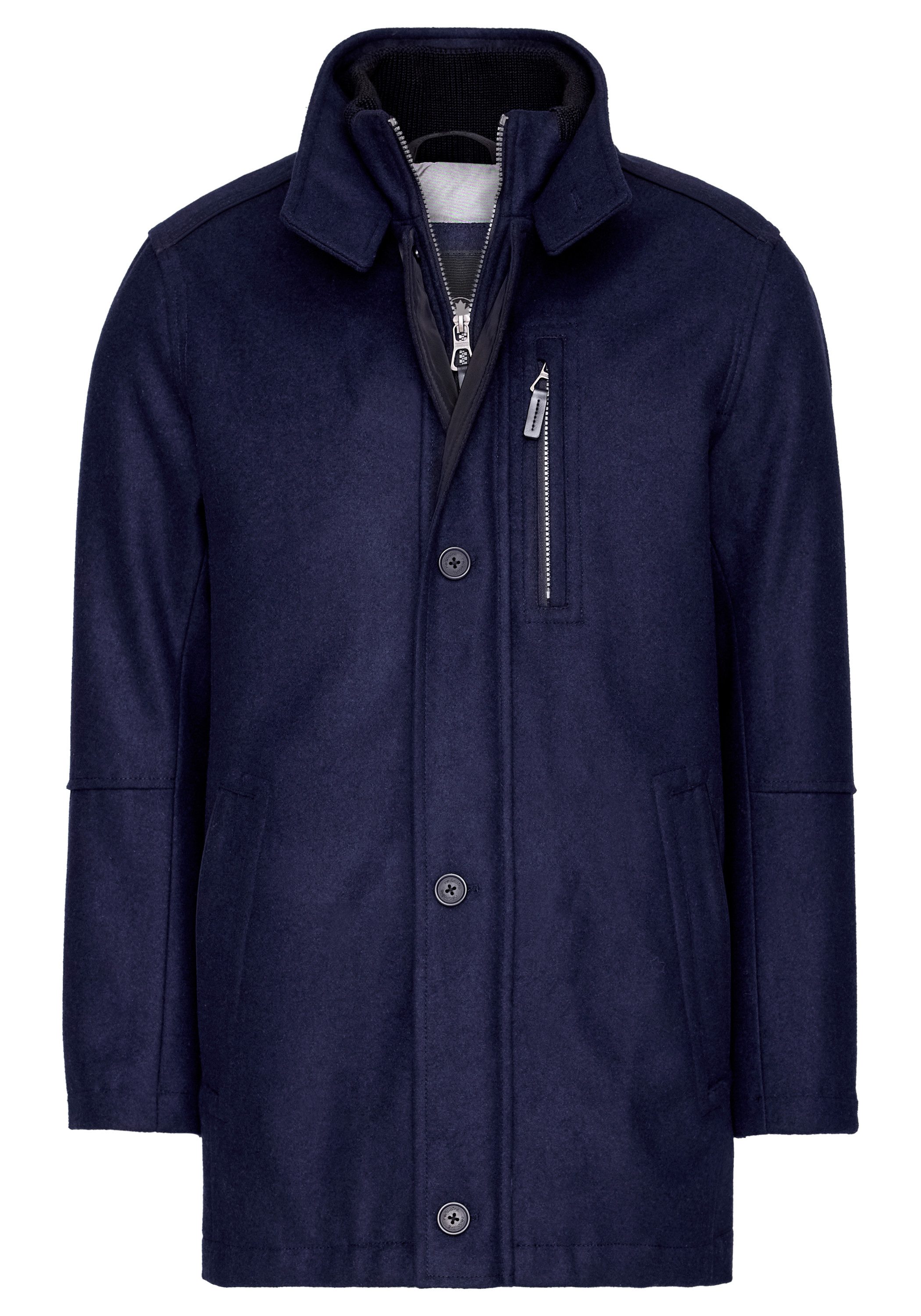 Redpoint Winterjacke GILL Modern Fit Wool Blend Melange Wintermantel günstig online kaufen