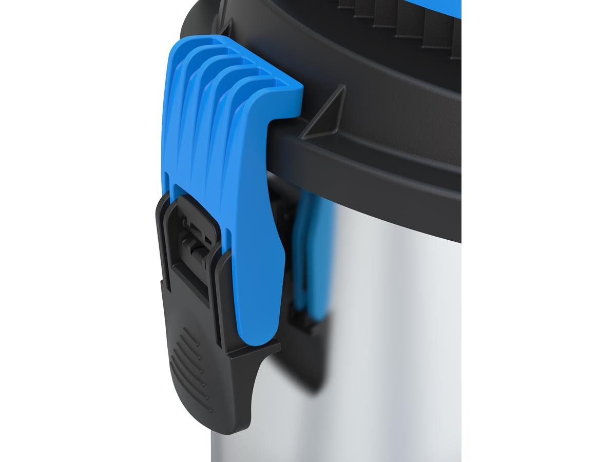 Güde Nass-Trocken-Sauger GNTS 12L, 1200 W, mit Beutel, 1200 W, 180 mbar, 12 L Edelstahlbehälter