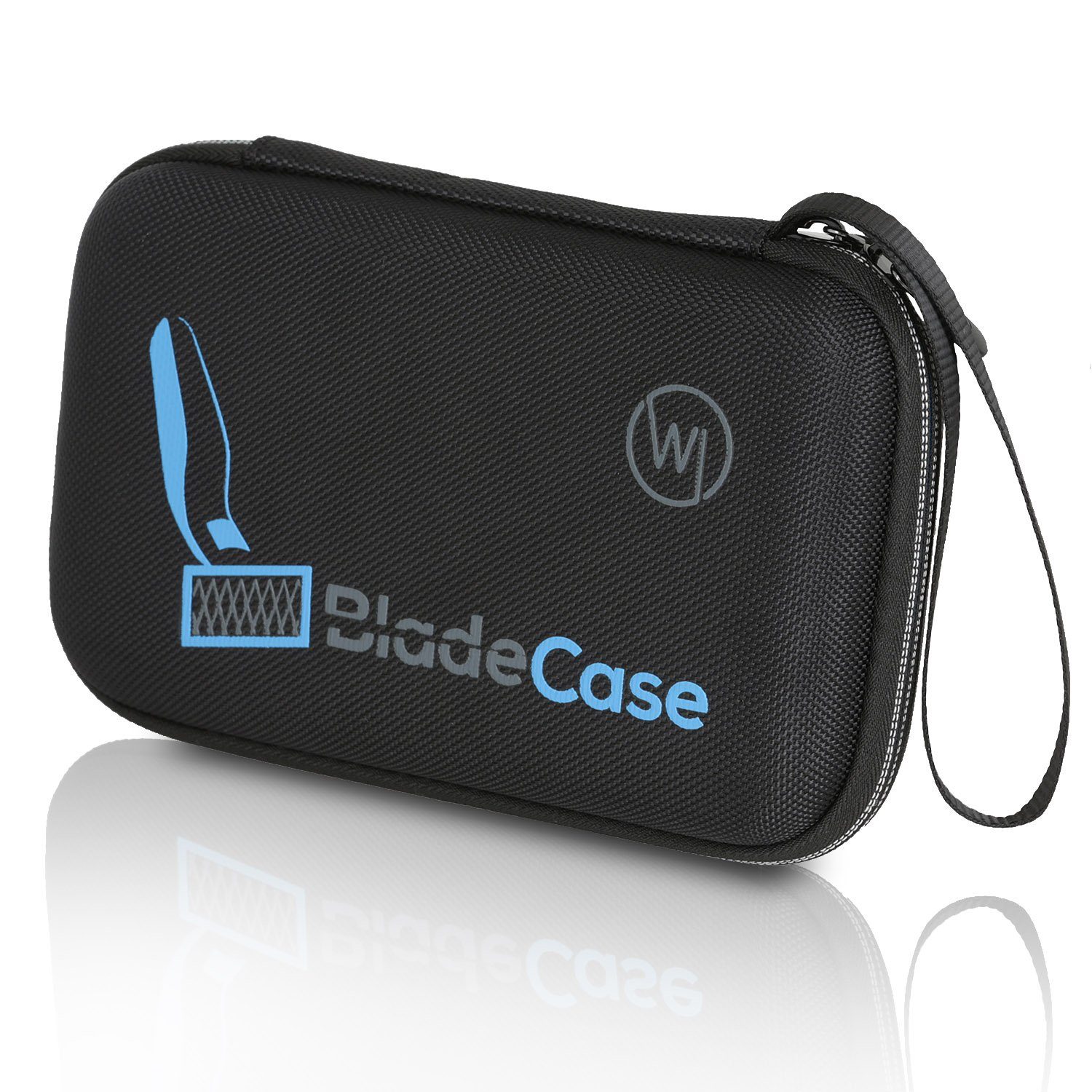 Wicked Chili Rasierer-Etui Case / Tasche für Philips OneBlade QP25xx & QP26xx n.Z., Hard-shell Schutzhülle / Strapazierfähiges Material / Passgenau / Inla