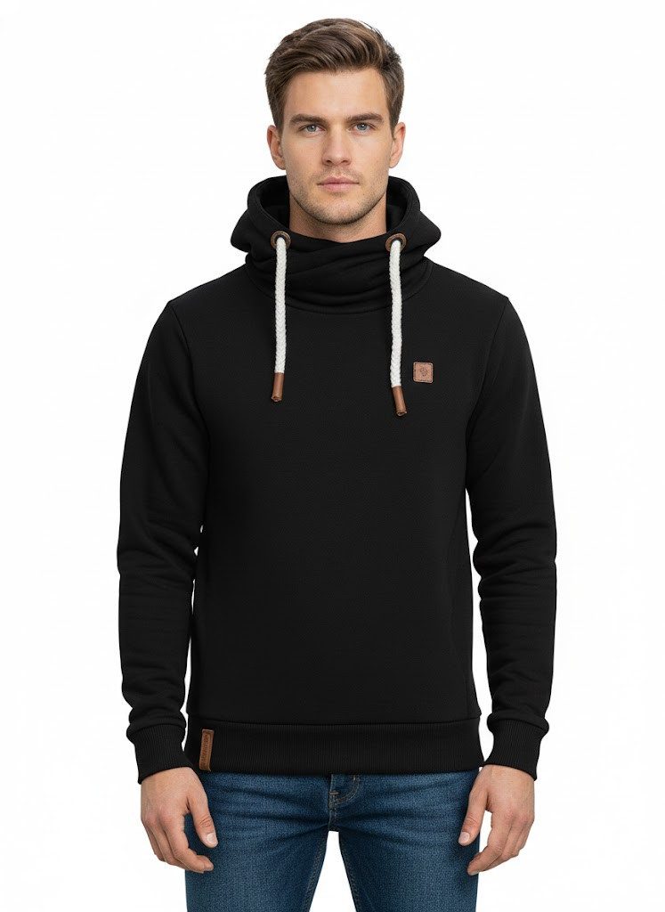 naketano Hoodie Herren Kapuzenpullover black, Gr. S günstig online kaufen