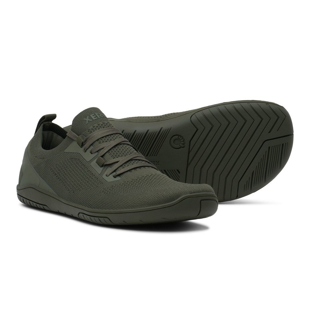 Xero Shoes Minimal-Travelschuhe Nexus Knit army grün Herren Wanderschuh