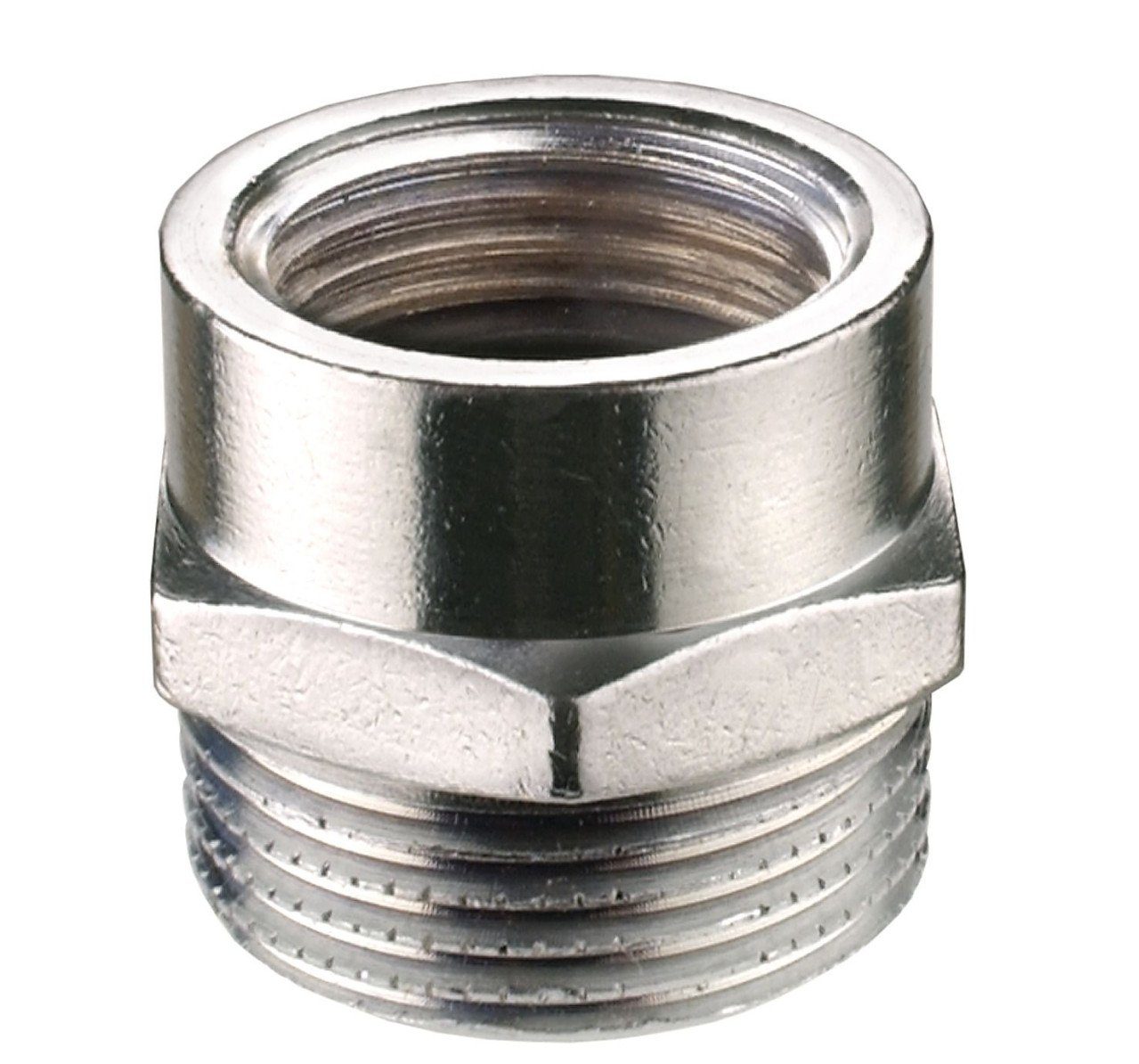 CORNAT Соединитель трубы Cornat Übergangsstück Messing verchromt, 1/2 IG
