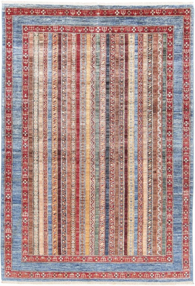 Orientteppich Arijana Shaal 165x236 Handgeknüpfter Orientteppich, Nain Trading, rechteckig, Höhe: 5 mm