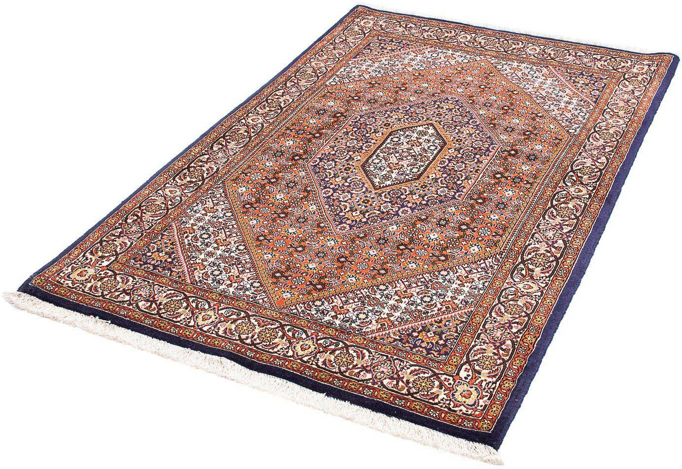 Wollteppich Bidjar Medaillon 153 x 105 cm, morgenland, rechteckig, Höhe: 15 mm, Unikat mit Zertifikat