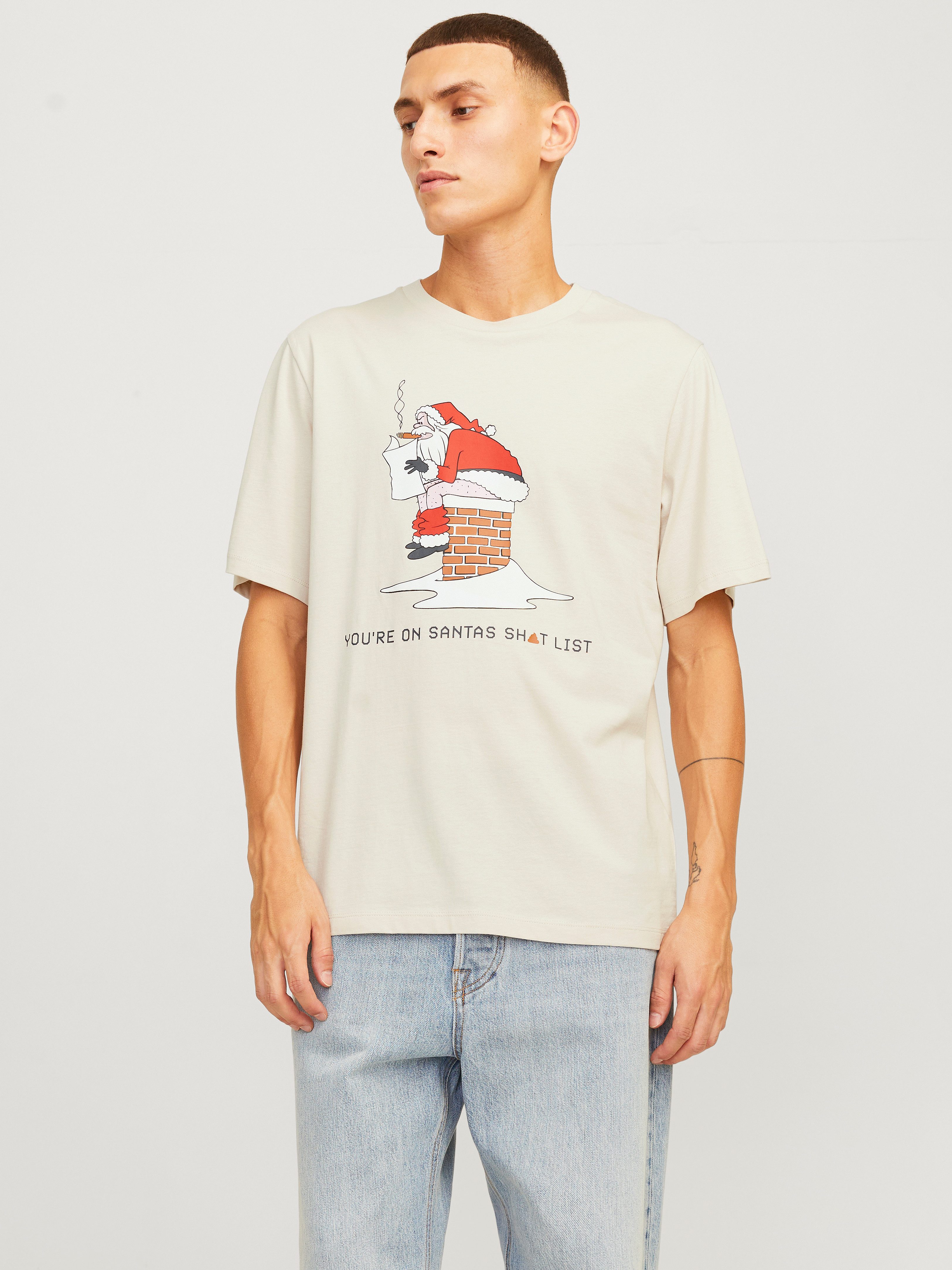 Jack & Jones Rundhalsshirt JJXMAS FUNNY günstig online kaufen