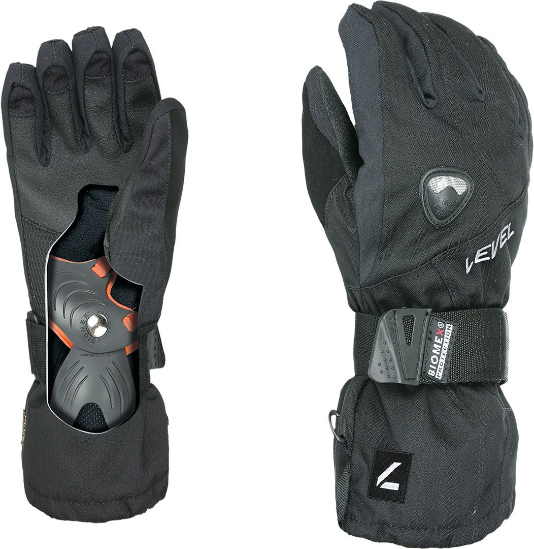 Snowboardhandschuhe LEVEL FLY JR Handschuh 2026 black