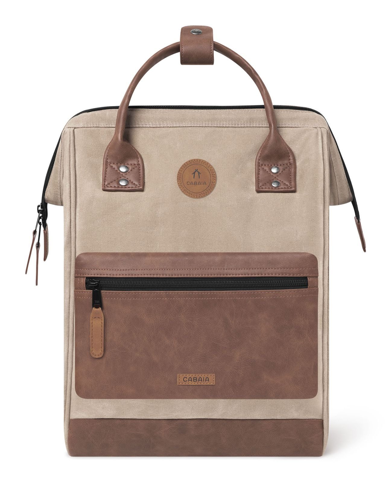 CABAIA Rucksack Waxed Cotton Backpack (Set, 3-tlg) günstig online kaufen