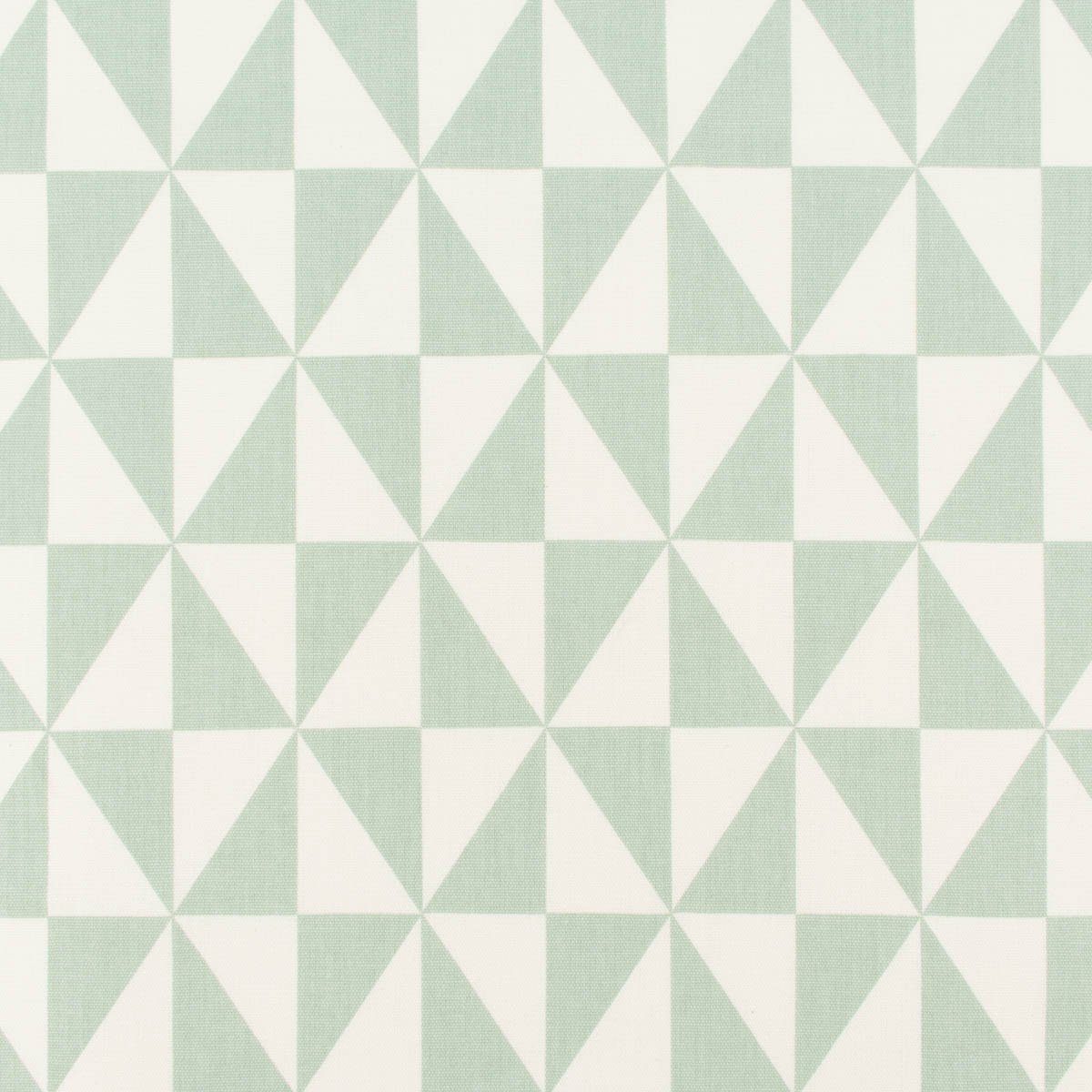 Thumbnail - Prestigious Textiles Stoff Dekostoff Zodiac Dreiecke Aqua weiß mint