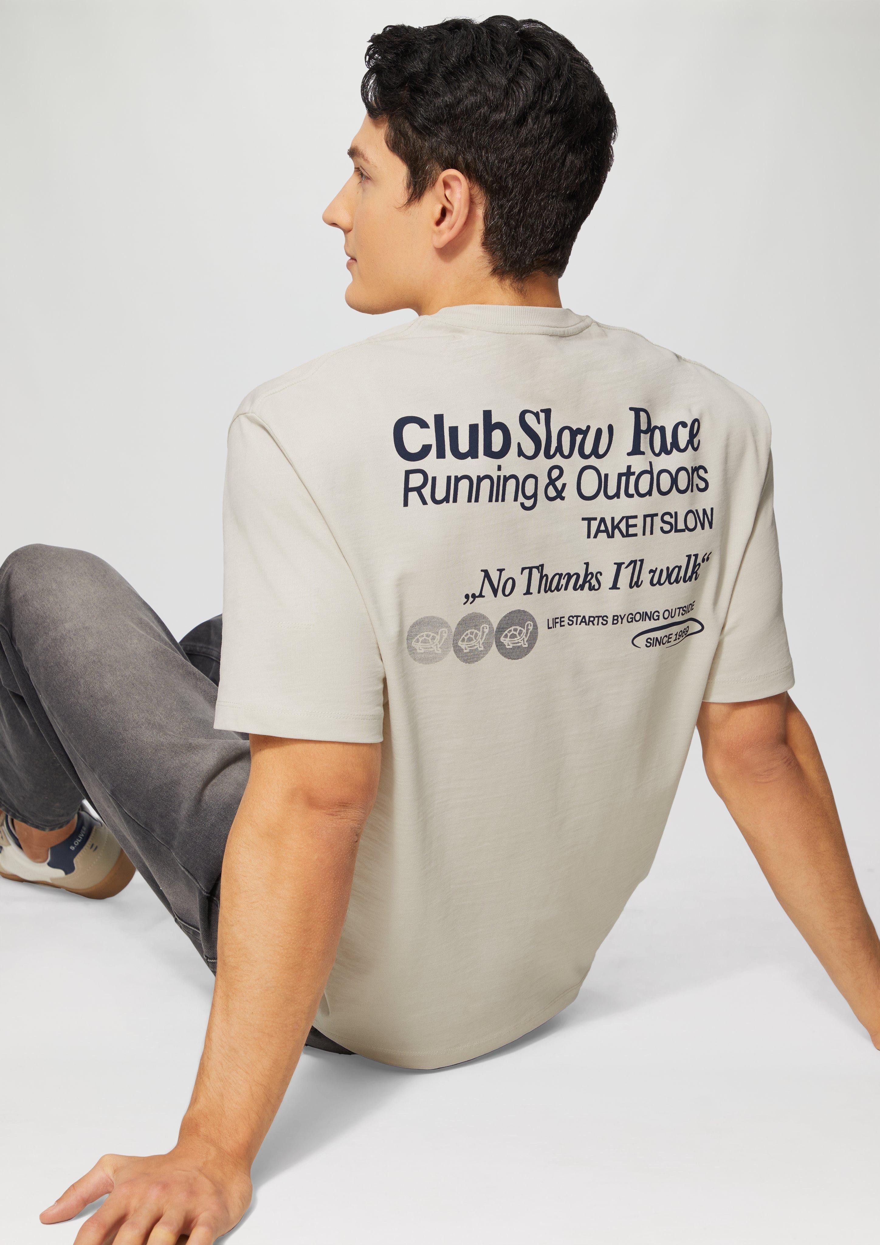 s.Oliver Kurzarmshirt T-Shirt im Relaxed Fit günstig online kaufen