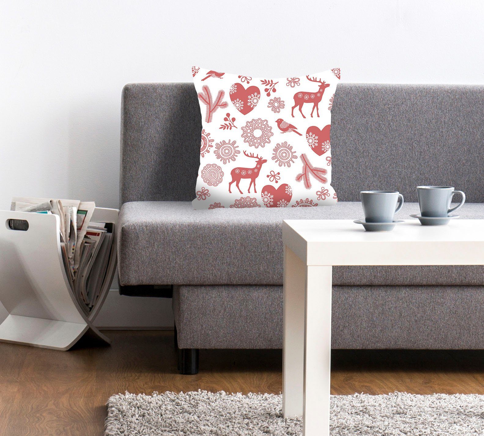 queence Декоративные подушки Love, mit Tieren und Herzen