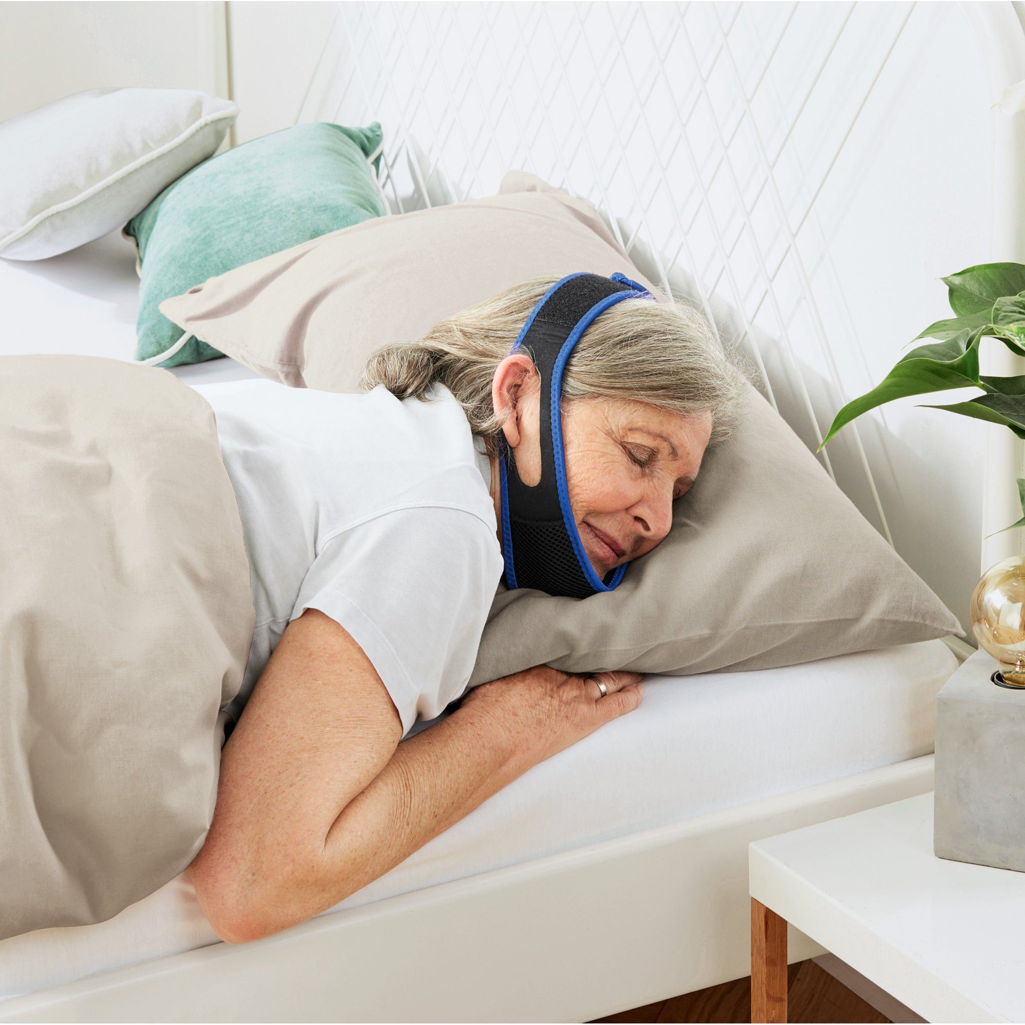Trainingshilfe Anti-Schnarchband 2er-Pack, Uni