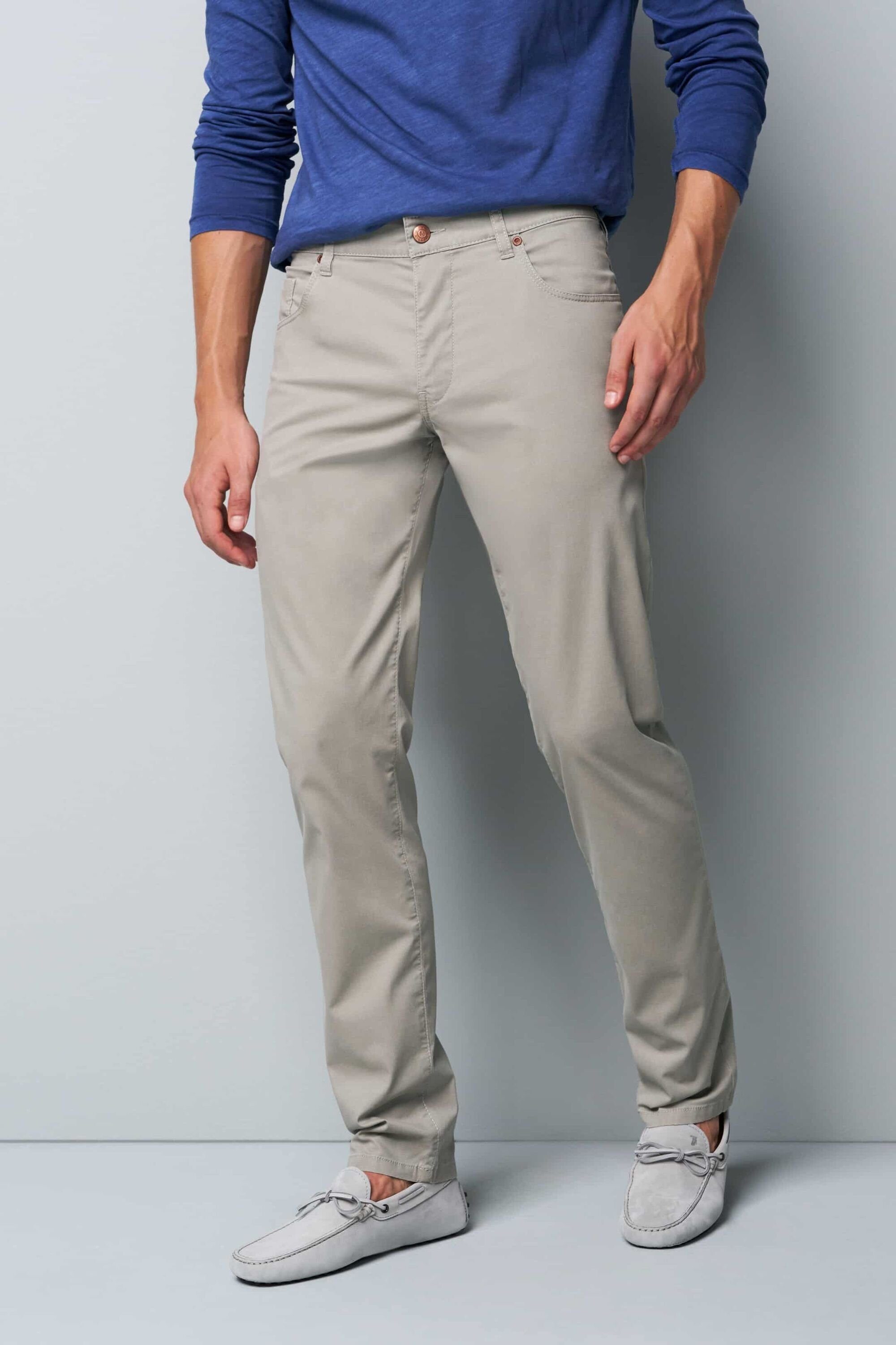 MEYER Chinohose M5 Slim aus Bio-Baumwolle günstig online kaufen