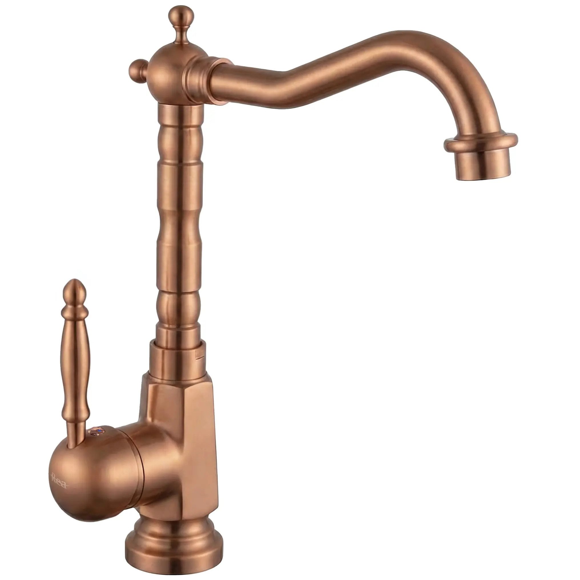 wohnwerk.idee Badarmatur Waschbeckenarmatur Wasserhahn Gold Schwarz Vintage Antik Bona