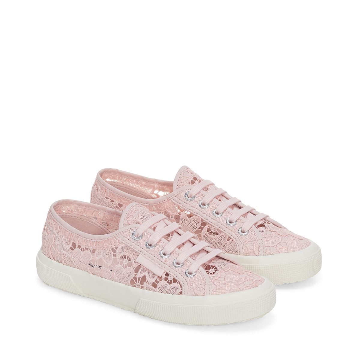 Superga 2750 MACRAME Sneaker mit transparenter Spitze