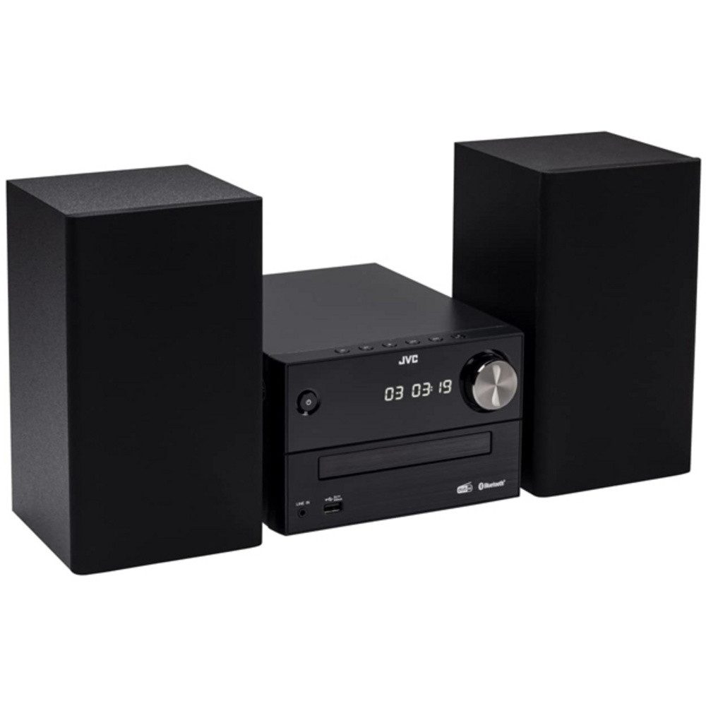 JVC JVC UX-C25DAB Stereoanlage DAB+, Bluetooth®, CD, USB, Schwarz Stereoanlage