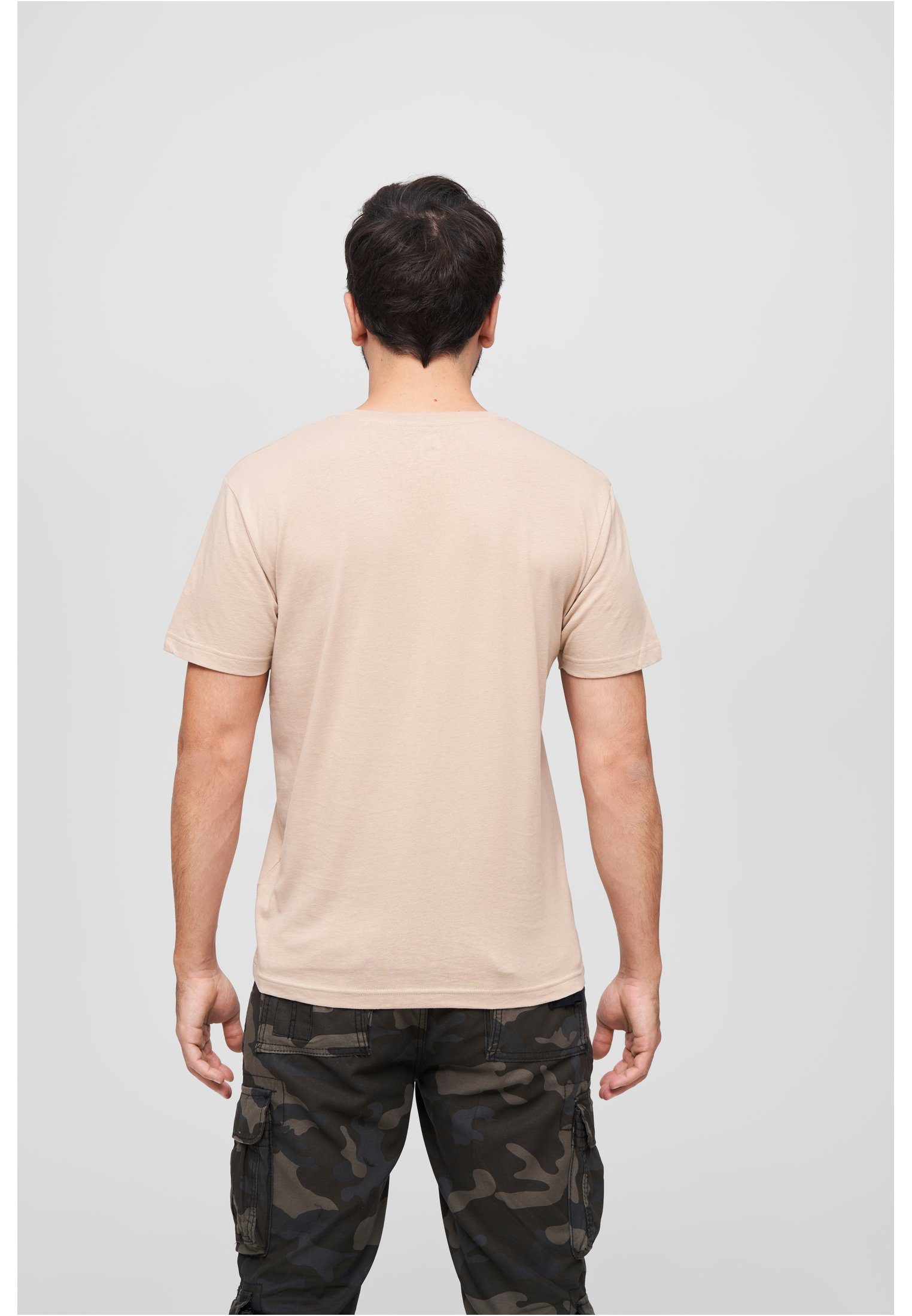 Brandit Kurzarmshirt Herren Premium Shirt (1-tlg) beige Brandit