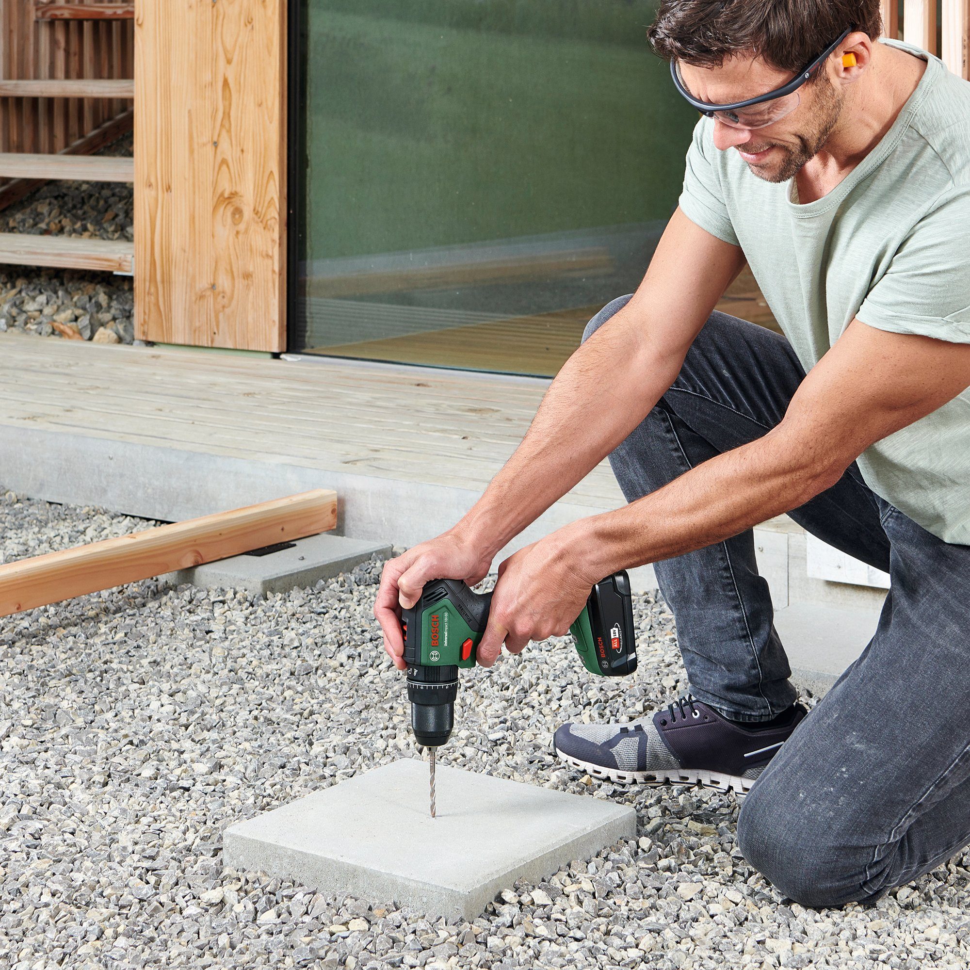 Bosch Home & Garden Akku-Schlagbohrschrauber UniversalImpact günstig online kaufen