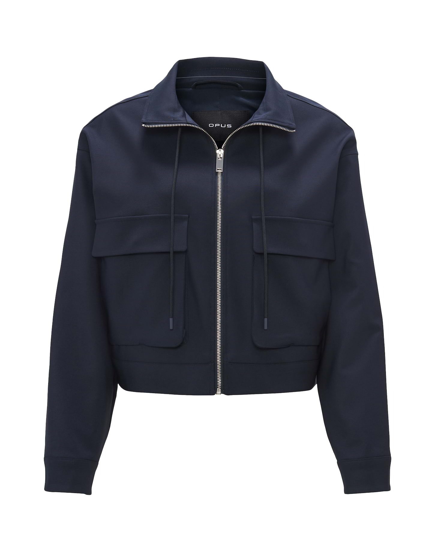 OPUS Kurzjacke Kurzjacke HALVA Boxy Fit aus Baumwoll Mix günstig online kaufen