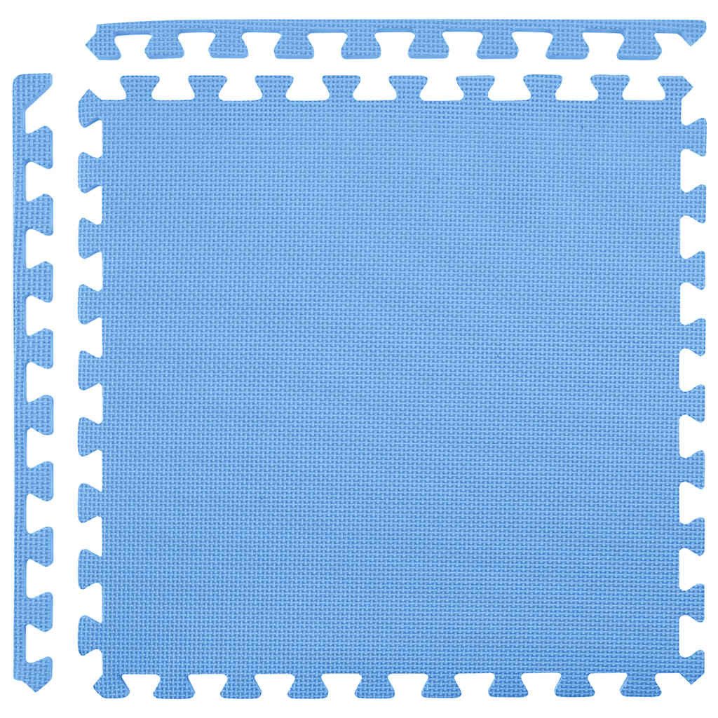 vidaXL Bodenmatte Bodenmatten 6 Stk. 2,16 m² EVA-Schaumstoff Blau