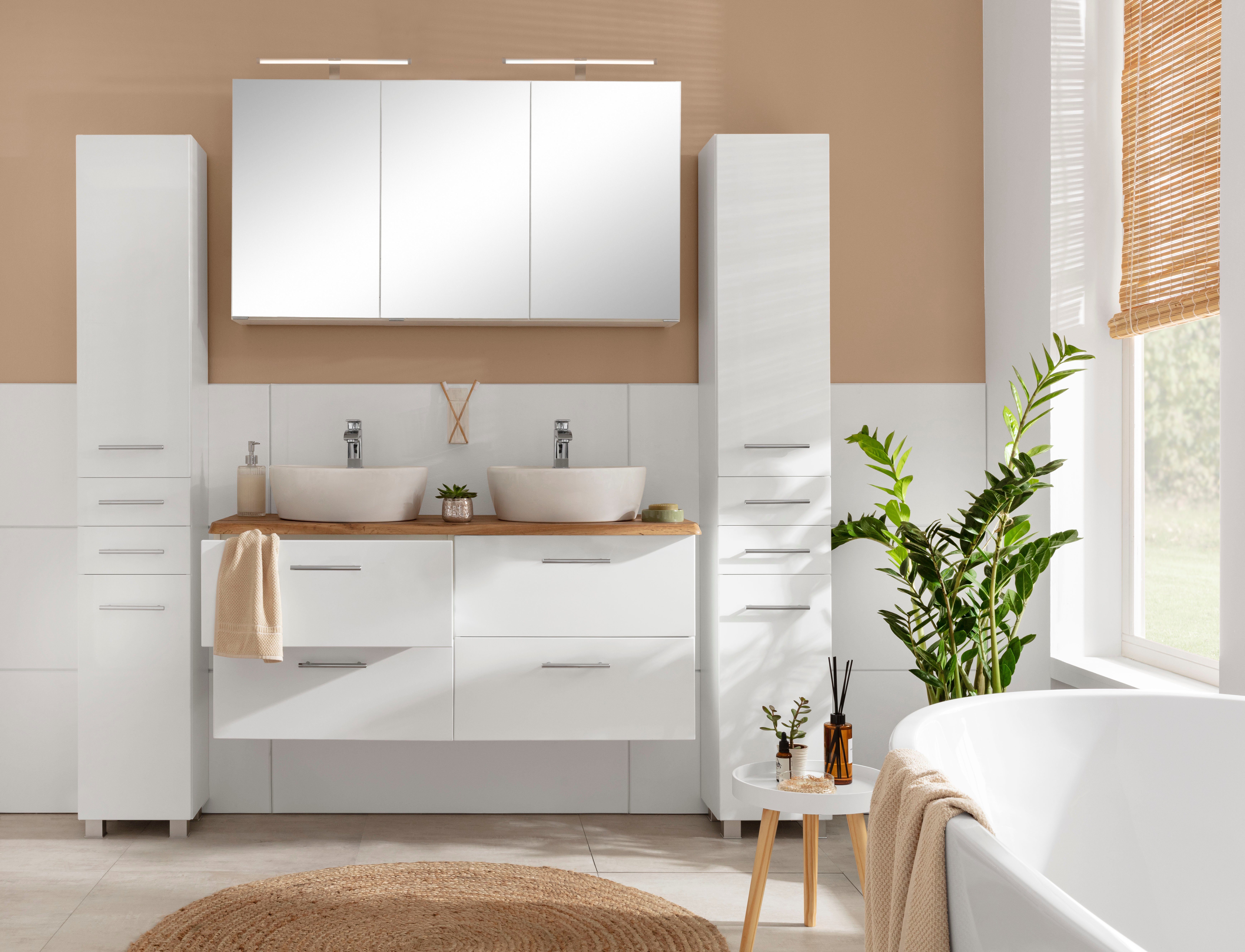 welltime Spiegelschrank "Trento", Badezimmerschrank, Badmöbel Breite günstig online kaufen