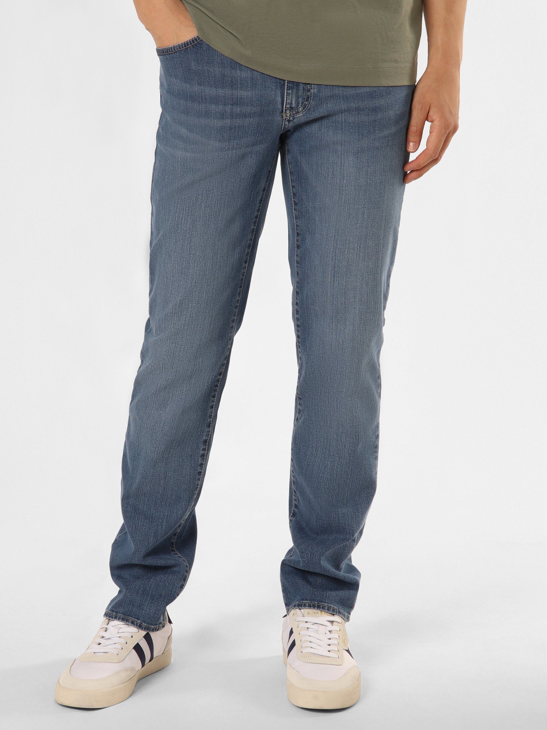 Straight-Jeans medium Brax Cadiz stone
