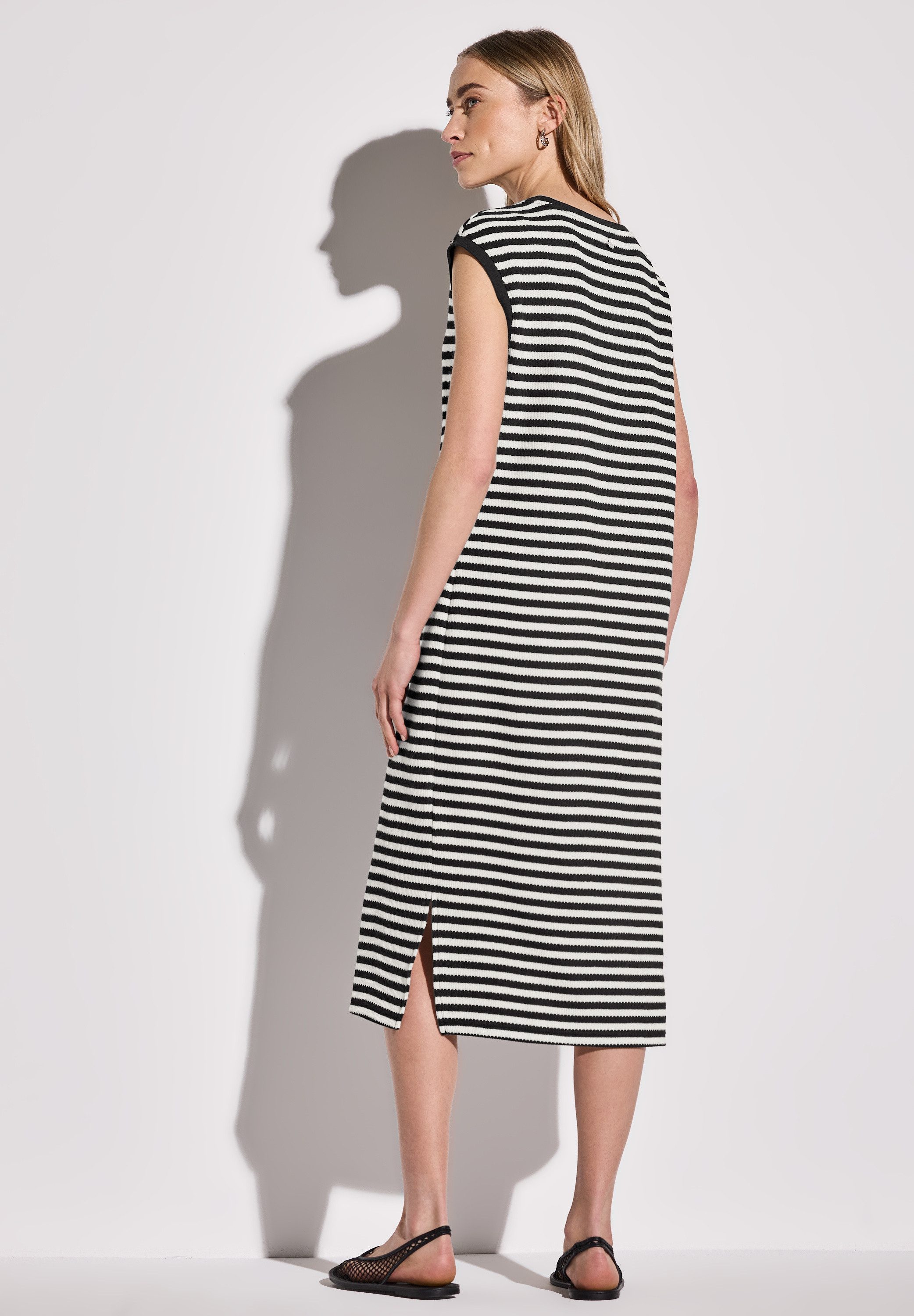 STREET ONE Midikleid mit Streifenmuster günstig online kaufen