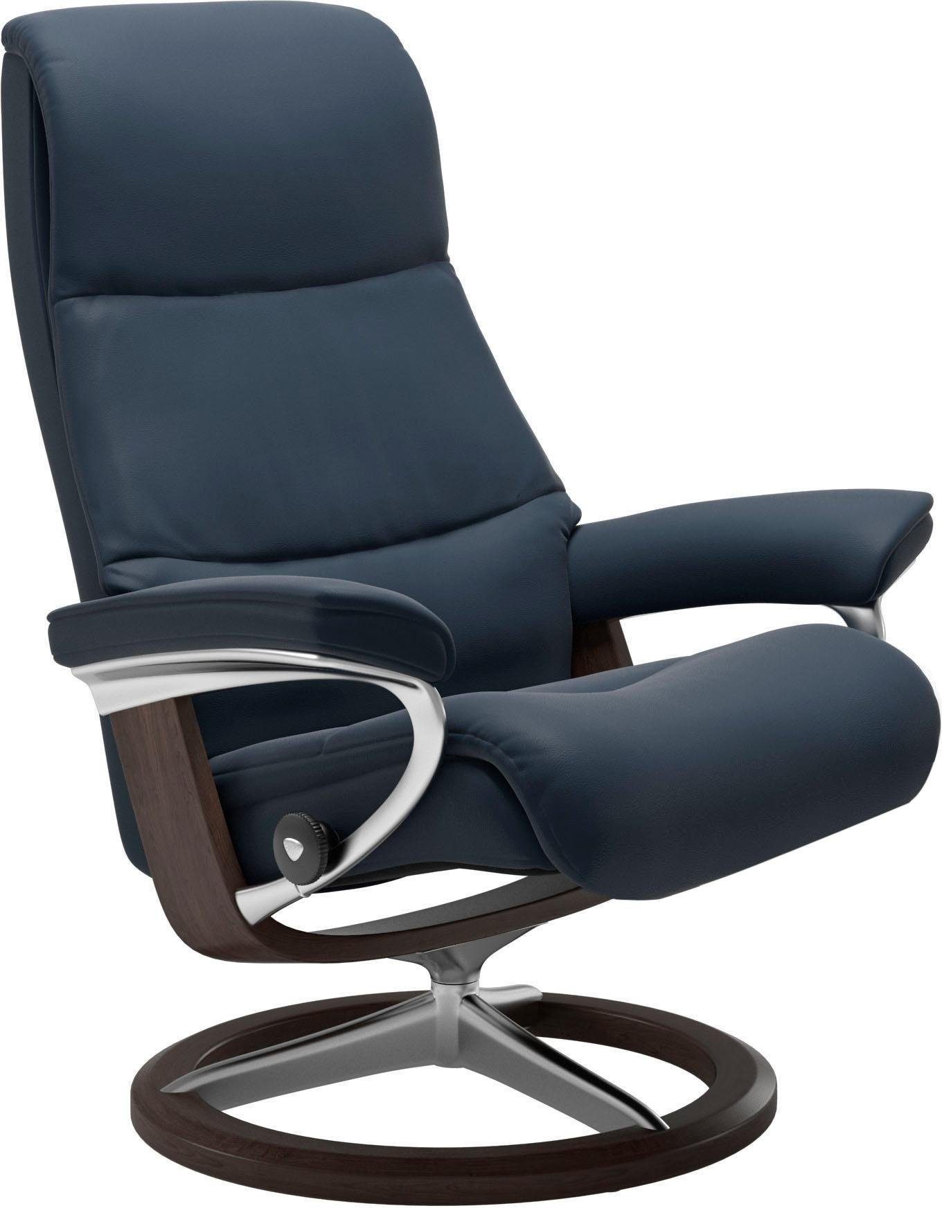 Stressless® Relaxsessel View, mit Wenge Base, Größe M,Gestell Signature