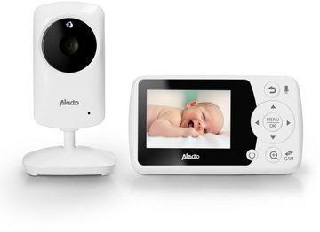 Alecto Video-Babyphone DVM-64, hohe Reichweite, wiederaufladbares Elternteil, 2-Wege-Kommunikation