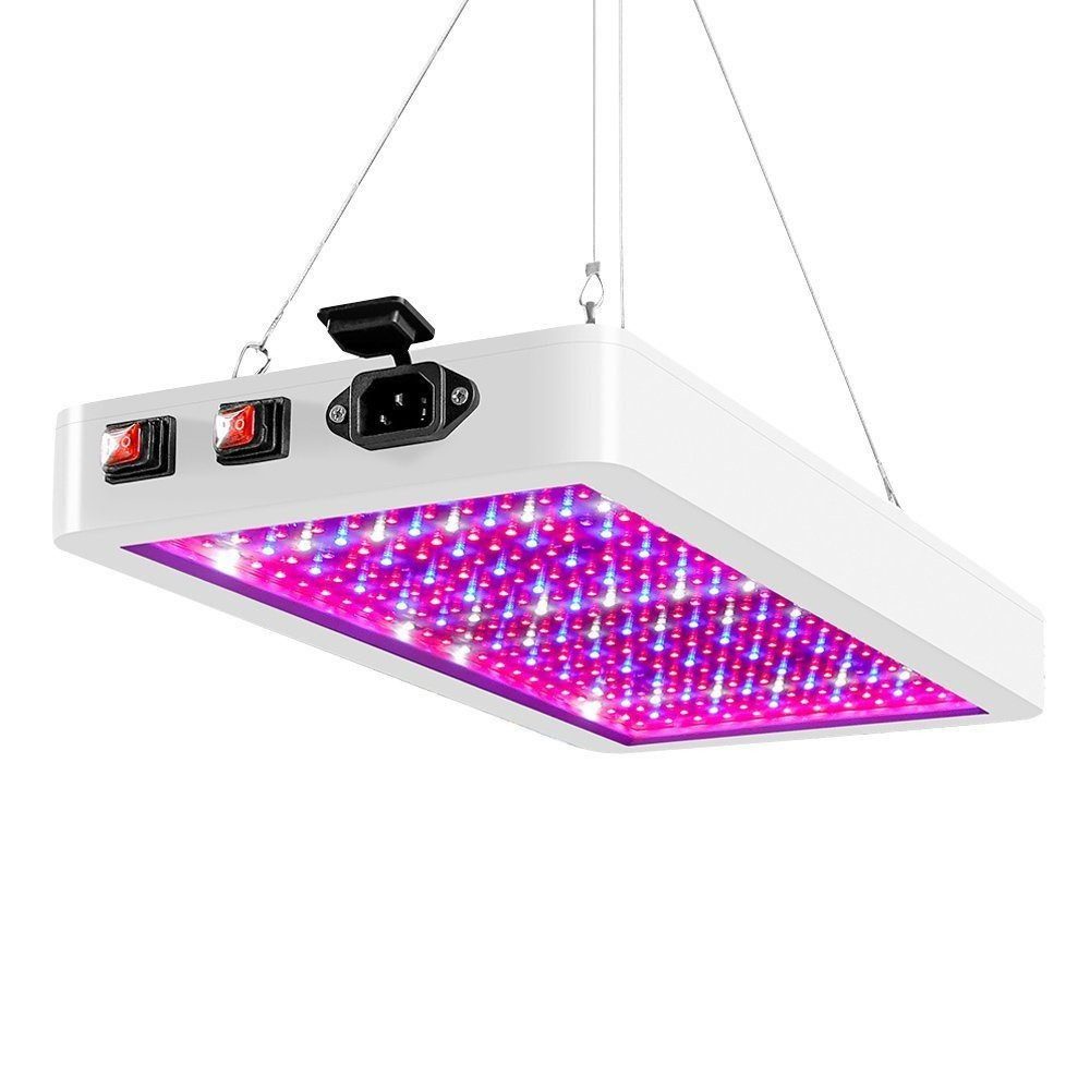 Welikera Pflanzenlampe 216/312LEDs,Doppelschalter,60W/80W,mit verstellbarer günstig online kaufen
